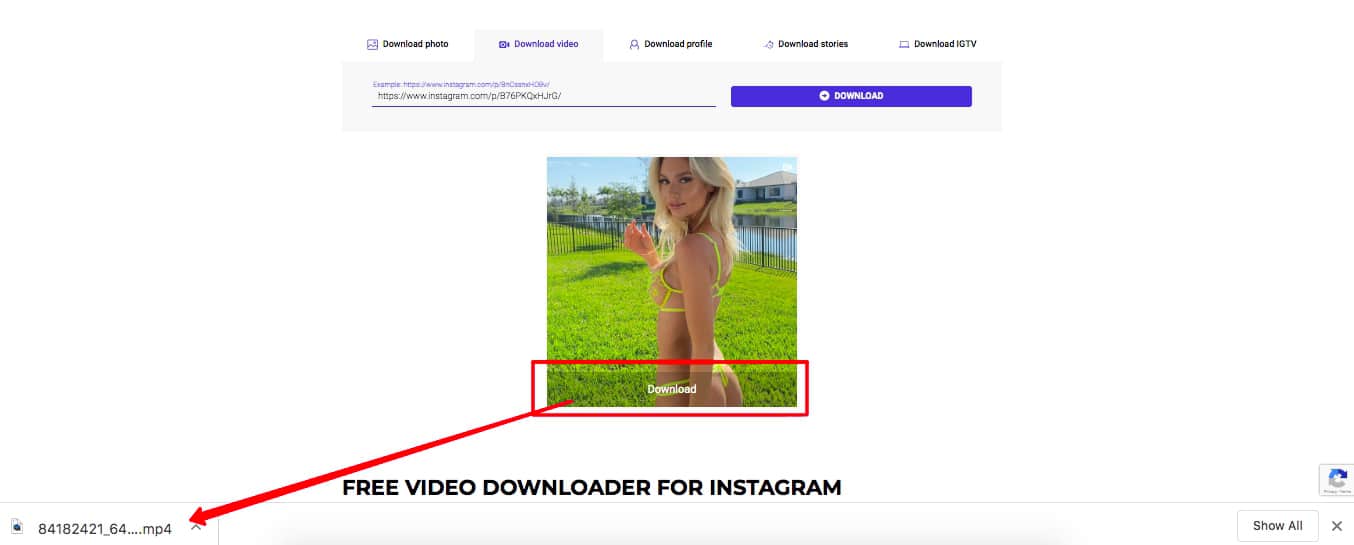 IGTV download tutorial screenshot 4